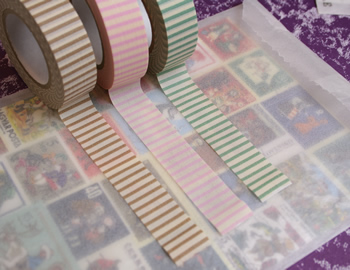 【取扱終了】ストライプ　マスキングテープの商品写真