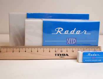 レーダー　Radar　消しゴム　小