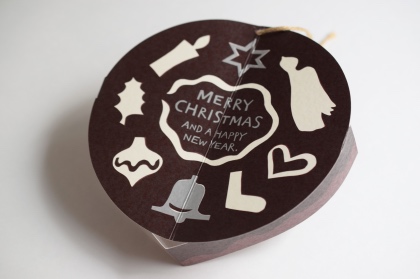 【取扱終了】ケーキ クリスマスカードの商品写真