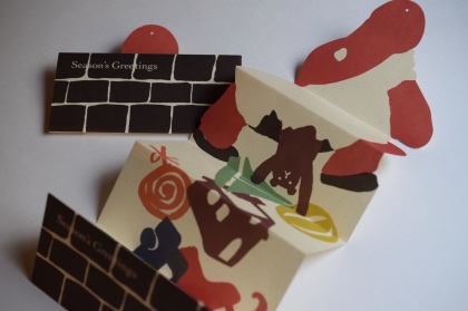 【取扱終了】煙突サンタ クリスマスカードの商品写真