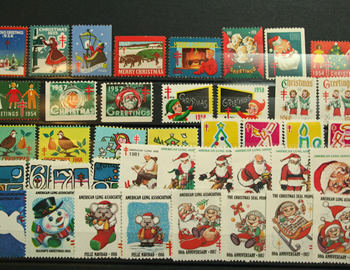 【メーカー廃番】クリスマスシールUSA　1930-1980　の商品写真
