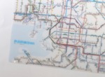 鉄道路線図下敷き 関西日本語 A4
