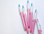 BIC2色ボールペン ピンク