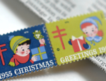 クリスマスシール USA 1955