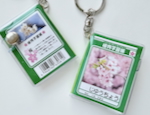 ミニメモ帳キーホルダー
