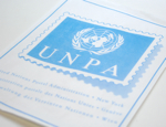 国連郵政の紙袋