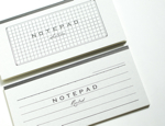 NOTEPAD 活版印刷一筆箋