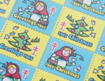 クリスマスシール USA 1965