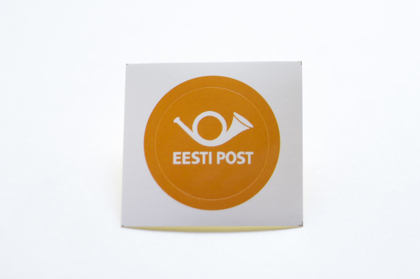 【取扱終了】エストニア郵政ロゴステッカー 5枚セットの商品写真