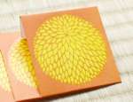 ポチ袋ドル入れ 家紋 千重菊
