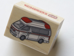 スタンプ トヨタ ハイメディック救急車
