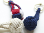 Monkey Knot Key Ring