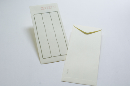 【取扱終了】満寿屋 優雅 封筒 グレーの商品写真