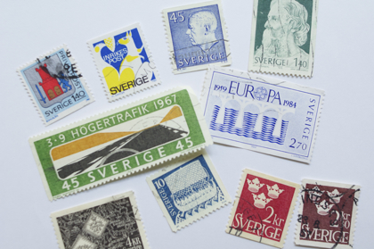 【取扱終了】スウェーデン 切手100種入り パケットの商品写真