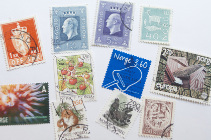 【取扱終了】ノルウェー 切手100種入り パケットの商品写真