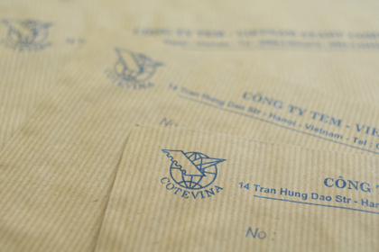 【取扱終了】ベトナム郵政紙袋 5枚セットの商品写真