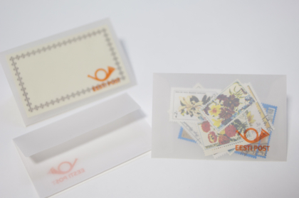 【取扱終了】エストニア郵政 ロゴ入り封筒の商品写真