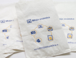 スロバキア郵政ロゴ入り袋（大） 5枚セット
