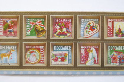 【取扱終了】【期間限定】オランダ 12月切手'10 連刷シートの商品写真