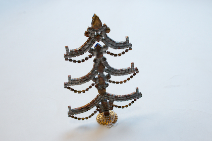 【取扱終了】【期間限定】ラインストーンのクリスマスツリーの商品写真