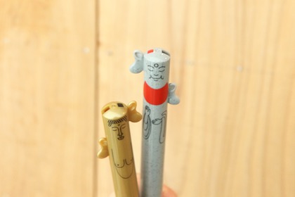 【メーカー廃番】大仏様・お地蔵さん　2色ボールペンの商品写真