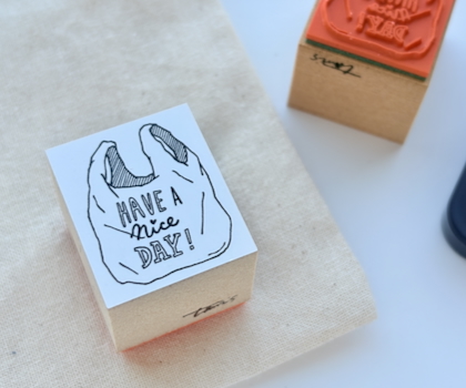 【メーカー廃番】TOM'S WORKS  はんこ エコバッグの商品写真