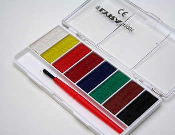 【メーカー廃番】リラ　固形水彩絵具 8色の商品写真