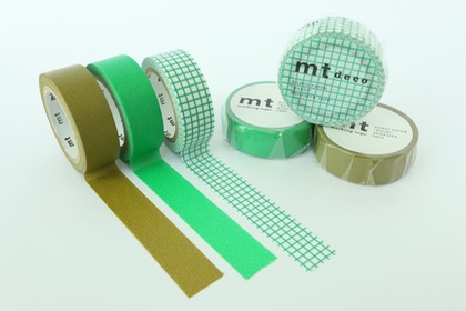 マスキングテープ　グリーンカラーの商品写真