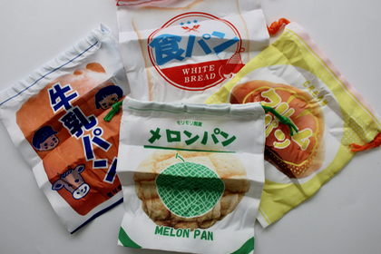 【取扱終了】レトロ菓子パン巾着の商品写真