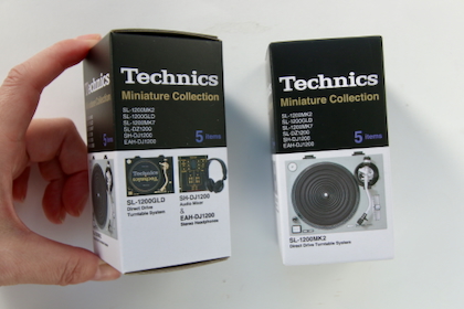 Technics ミニチュアコレクションBOXの商品写真