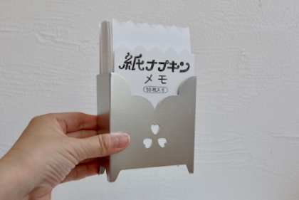 紙ナプキンメモの商品写真