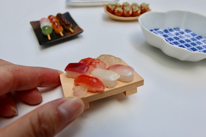 日本の食のミニチュアマグネットの商品写真