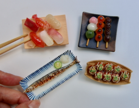 日本の食のミニチュアマグネット