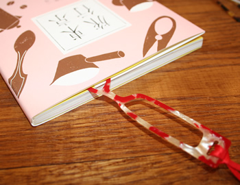 【取扱終了】セルロイド 手作り栞 眼鏡の商品写真