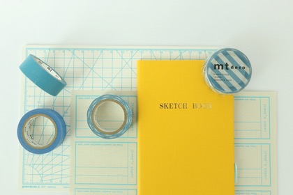 マスキングテープ　ブルーカラーの商品写真