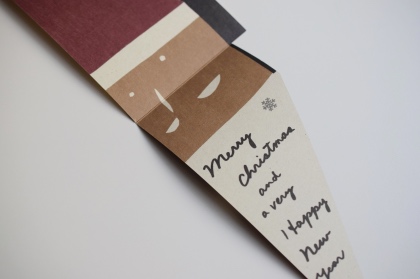 【取扱終了】サンタクロース(壁掛けサンタ） クリスマスカードの商品写真