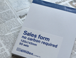Sales form