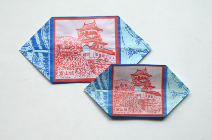【取扱終了】SALE 30%OFF 手作り紙風船 富山観光 青の商品写真