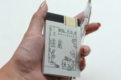 ツバメノート ライモン 名刺サイズ縦の商品写真