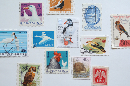 【取扱終了】世界の古切手シリーズ 鳥の商品写真