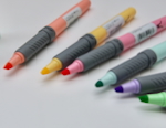 BIC マーキングハイライターグリップ パステルシリーズ