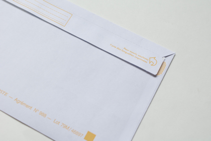 【取扱終了】フランス ラポスト公認 横長封筒 5枚セットの商品写真