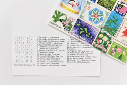 クリスマスカードの商品写真