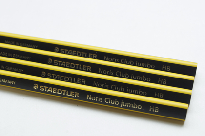【メーカー廃番】STAEDTLER ノリスクラブ ジャンボ書き方鉛筆 HBの商品写真