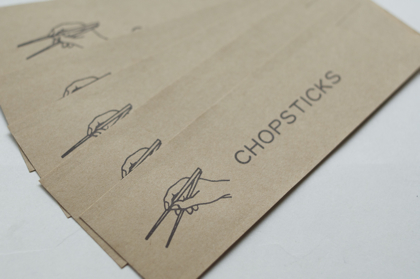 ナチュラル箸袋 CHOPSTICKの商品写真