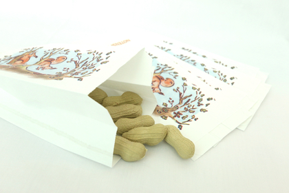オランダ リスのナッツ袋の商品写真