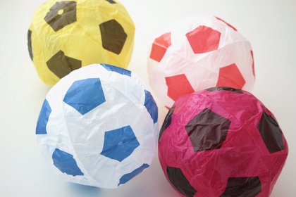 紙風船 サッカーの商品写真