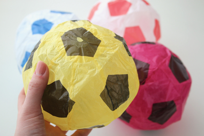 紙風船 サッカーの商品写真