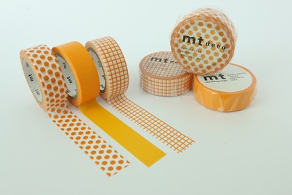 マスキングテープ　オレンジカラーの商品写真