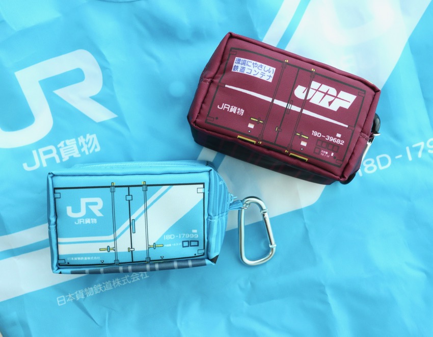 EH500-57ロングタオル【新品】JR貨物　コンテナ型バッグ、雑貨